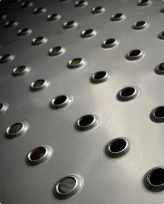 Raised-Hole Sheet