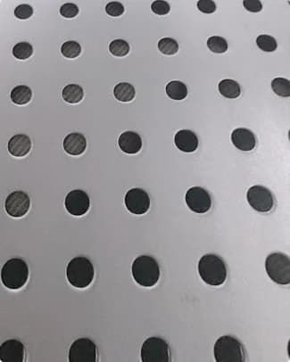 Straight-Row Round-Hole Sheet