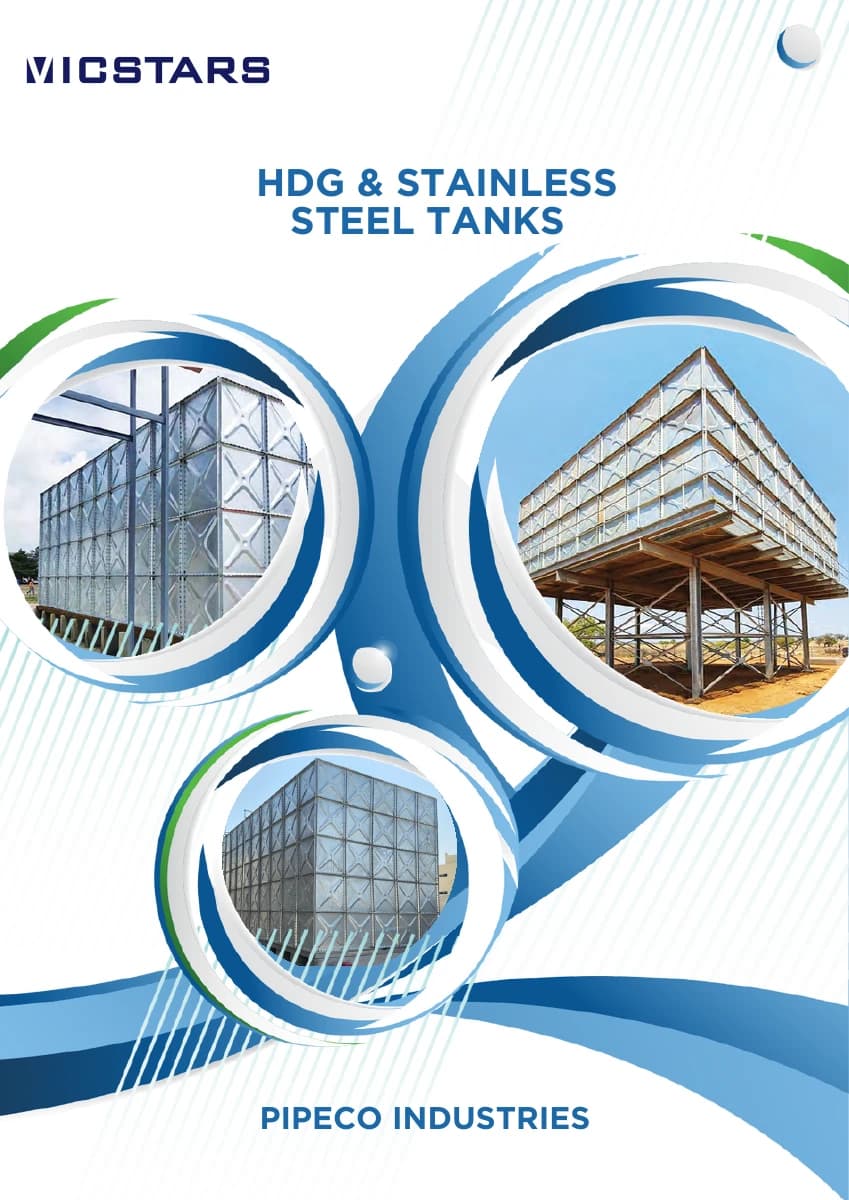 First page of HDG Water Tanks