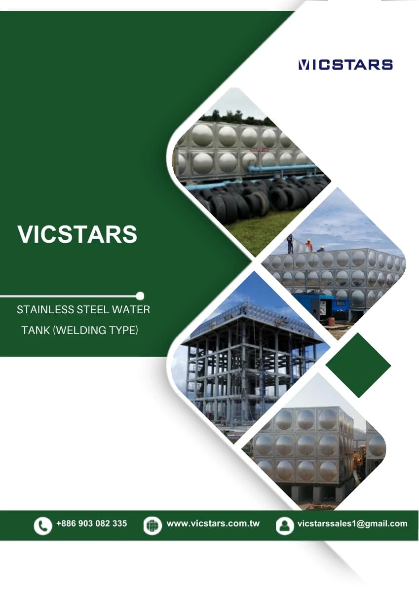 First page of Welded Water Tanks